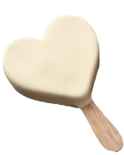 🤍 Herz, Eis, Eis am Stiel, Süß, Dessert, Essen whatsapp sticker