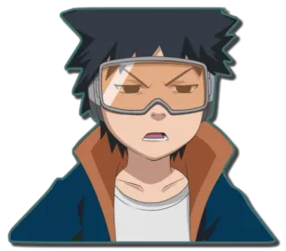 😑 Obito Uchiha Naruto Obito, Uchiha, Naruto, anime, manga, cartoon telegram sticker