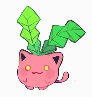 😀 Hoppip Pokémon whatsapp sticker