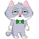 😠 Mittens Bolt telegram sticker