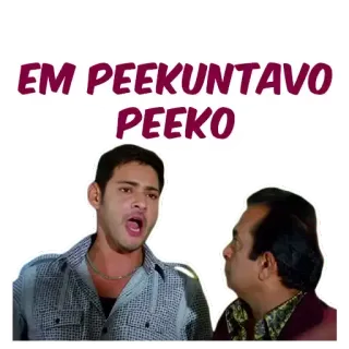 😏 EM PEEKUNTAVO PEEKO telegram sticker