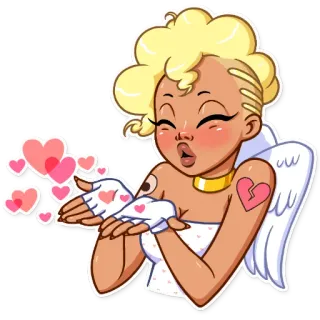 Cupida telegram stickers