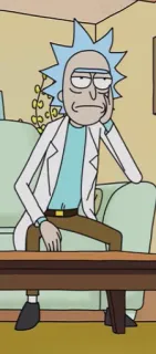 😑 Rick Sanchez Rick and Morty Cartoon, Wetenschapper, Rick, Rick Sanchez, Rick and Morty, Adult Swim telegram sticker