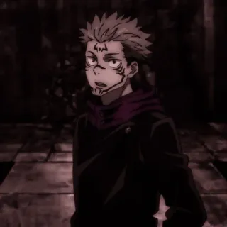 👹 Sukuna Jujutsu Kaisen Anime, Manga, Fluch, Dämon, Jujutsu Kaisen, Sukuna whatsapp sticker
