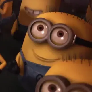 🍌 Minion Despicable Me Minion, Ich einfach unverbesserlich, Zeichentrickfigur, Gelb, Schutzbrille telegram sticker