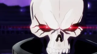 😎 Ainz Ooal Gown Overlord 动漫, 骷髅, Overlord, 安兹·乌尔·恭, 奇幻 telegram sticker