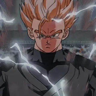 🔥 Gohan Dragon Ball Z 动漫, 悟饭, 龙珠Z, 超级赛亚人, 格斗 telegram sticker