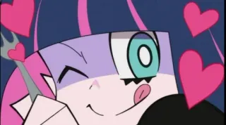 Panty&Stocking :: @fStikBot whatsapp stickers