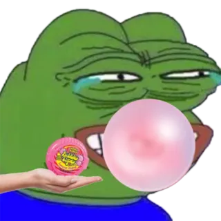 💖 Pepe the Frog pepe, sapo, meme, chiclete, chorando whatsapp sticker