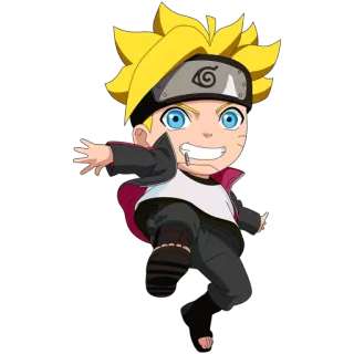 🌯 Boruto Uzumaki Boruto Anime, Mangá, Ninja, Fofo, Desenho animado, Personagem, Boruto, Uzumaki, Boruto Uzumaki telegram sticker