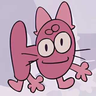 😽 Four Battle for Dream Island Dibujos animados, Personaje, Battle for Dream Island, Cuatro telegram sticker