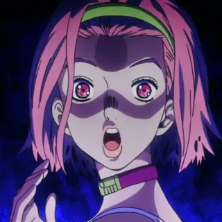 🍡 Annanasui JoJo's Bizarre Adventure Anime, Manga, Charakter, Fanart, JoJo's Bizarre Adventure, Annasui, Überraschung telegram sticker