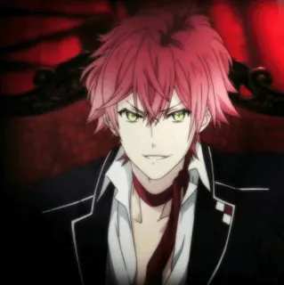 🥀 Ayato Sakamaki Diabolik Lovers Anime, Vampir, Charakter, rote Haare, Diabolik Lovers, Ayato Sakamaki telegram sticker