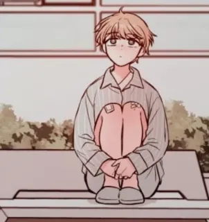 😶 动漫, 卡通, 角色, 可爱, 男孩 telegram sticker