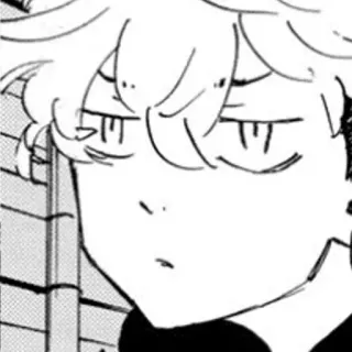 😕 Anime, Manga, Cartoon, Figur, Porträt telegram sticker