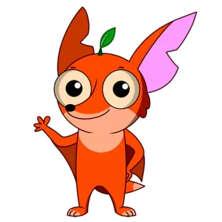 Tangerine whatsapp stickers