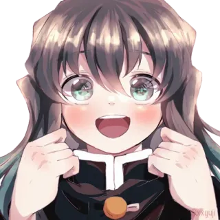 🤩 Tokito Muichiro Demon Slayer Anime, Demon Slayer, Manga, Personaje, Fanart telegram sticker
