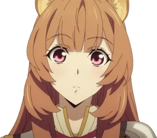 😯 Raphtalia The Rising of the Shield Hero anime, Raphtalia, The Rising of the Shield Hero, tanuki, carina, ragazza telegram sticker