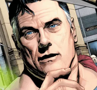 ⛓ Superman super-héros, bande dessinée, homme, DC Comics telegram sticker