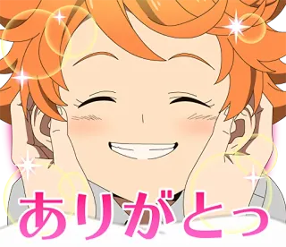 THE PROMISED NEVERLAND Voice Stickers :: @line_stickers whatsapp stickers