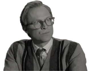 😐 Vision WandaVision série TV, Marvel, personnage, sitcom, Paul Bettany, rétro telegram sticker