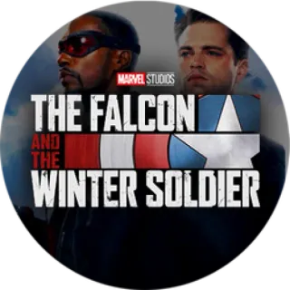 🔥 The Falcon and the Winter Soldier THE FALCON AND THE WINTER SOLDIER Marvel, superhero, Falcon, Winter Soldier telegram sticker