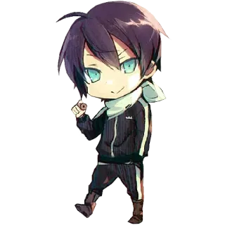 😉 Yato Noragami Anime, Chibi, Mangá, Noragami, Yato whatsapp sticker