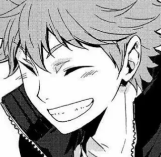 😁 Hinata Shoyo Haikyuu!! Anime, Haikyuu, Hinata Shoyo, Manga, Dibujos animados, Voleibol whatsapp sticker