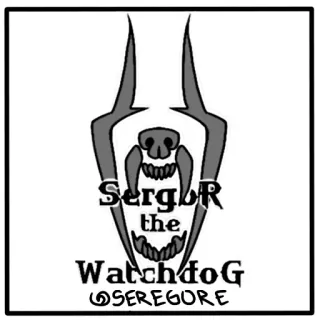 🎨 Sergor the Watchdog 
@SEREGORE watchdog, animal, dog, mascot, sergor, seregore telegram sticker