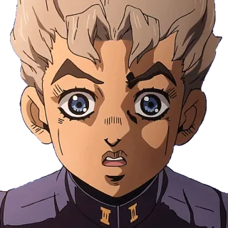 😳 Koichi Hirose JoJo's Bizarre Adventure Anime, Manga, Jojo, Koichi Hirose, Diamond is Unbreakable, Karakter, Stiker whatsapp sticker