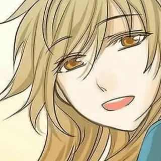 🍘 アニメ, マンガ, 漫画, 似顔絵, 女性, 女の子, イラスト telegram sticker
