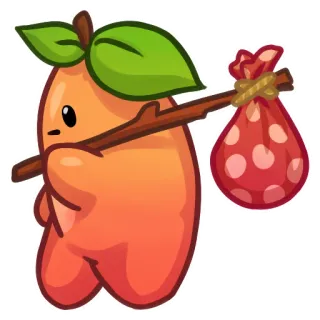 🚶‍♂️ fruit, walking, adventure, cartoon, cute, nature, travel telegram sticker