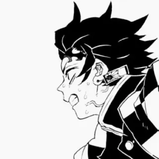 🔥 Tanjiro Kamado Demon Slayer Anime, Manga, Demon Slayer, Tanjiro Kamado, Charakter, Illustration whatsapp sticker