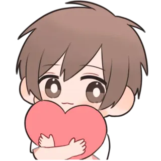 😍 사랑, 하트, 귀여운, 애니메이션, 만화, 카와이 telegram sticker