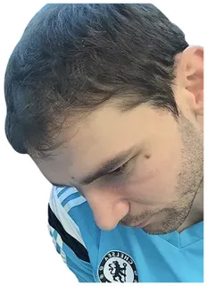 🙁 CHELSEA hombre, fútbol, chelsea fc, fútbol, deportes, retrato whatsapp sticker