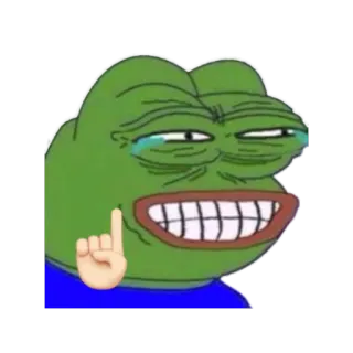 😂 Pepe the Frog pepe, katak, meme, ofensif, meme internet whatsapp sticker