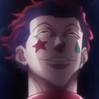 😍 Hisoka Hunter x Hunter Anime, Hisoka, Hunter x Hunter, Klaun, Magik, Złoczyńca telegram sticker