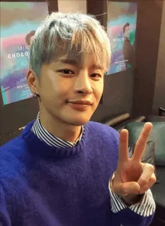 ✌ MINT CHOCO whatsapp sticker