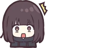 😳 Anime, Cartoon, Überrascht, Schockiert, Süß telegram sticker