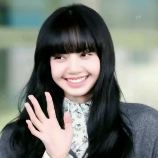 👋 Lisa K-pop, cantante, Lisa, Blackpink, idol, musica telegram sticker