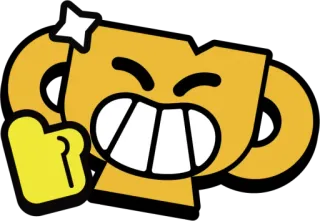 👍 troféu, copa, desenho animado, sucesso, vencedor, estrela whatsapp sticker