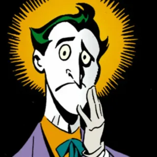 📎 Joker Joker, DC Comics, Bösewicht, Cartoon, Comicfigur telegram sticker