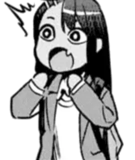 ◾️ Nagatoro Don't Toy With Me, Miss Nagatoro Anime, Manga, Nagatoro, Cartoon, Figur telegram sticker