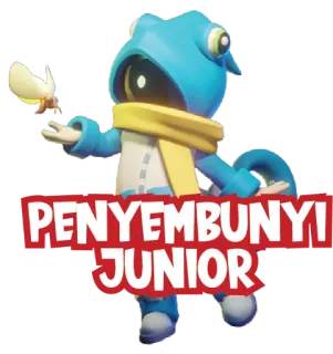 🦎 PENYEMBUNYI
JUNIOR cartoon, sticker, text, character telegram sticker