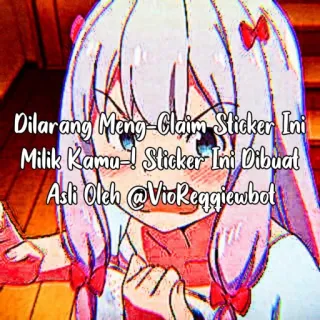 ‼️ Dilarang Meng-Claim Sticker Ini
Milik Kamu-! Sticker Ini Dibuat
Asli Oleh @VioReggiewbot telegram sticker