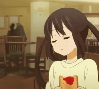 🌟 Azusa Nakano K-On! telegram sticker