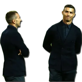 👨‍❤️‍👨 Cristiano Ronaldo voetbal, voetbal, speler, Cristiano Ronaldo, atleet telegram sticker