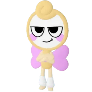 🪞 การ์ตูน, ตัวละคร, นางฟ้า, แปลก, น่ารัก telegram sticker
