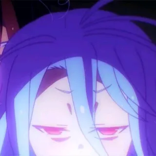 😑 Shiro No Game No Life Anime, Shiro, No Game No Life, Manga, Dễ thương, Cô gái, Game whatsapp sticker