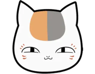 😊 gato, pegatina, dibujo animado, lindo, animal, kawaii whatsapp sticker